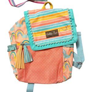 Matilda Jane Colorful Rainbow Print Swim Waterproof Backpack